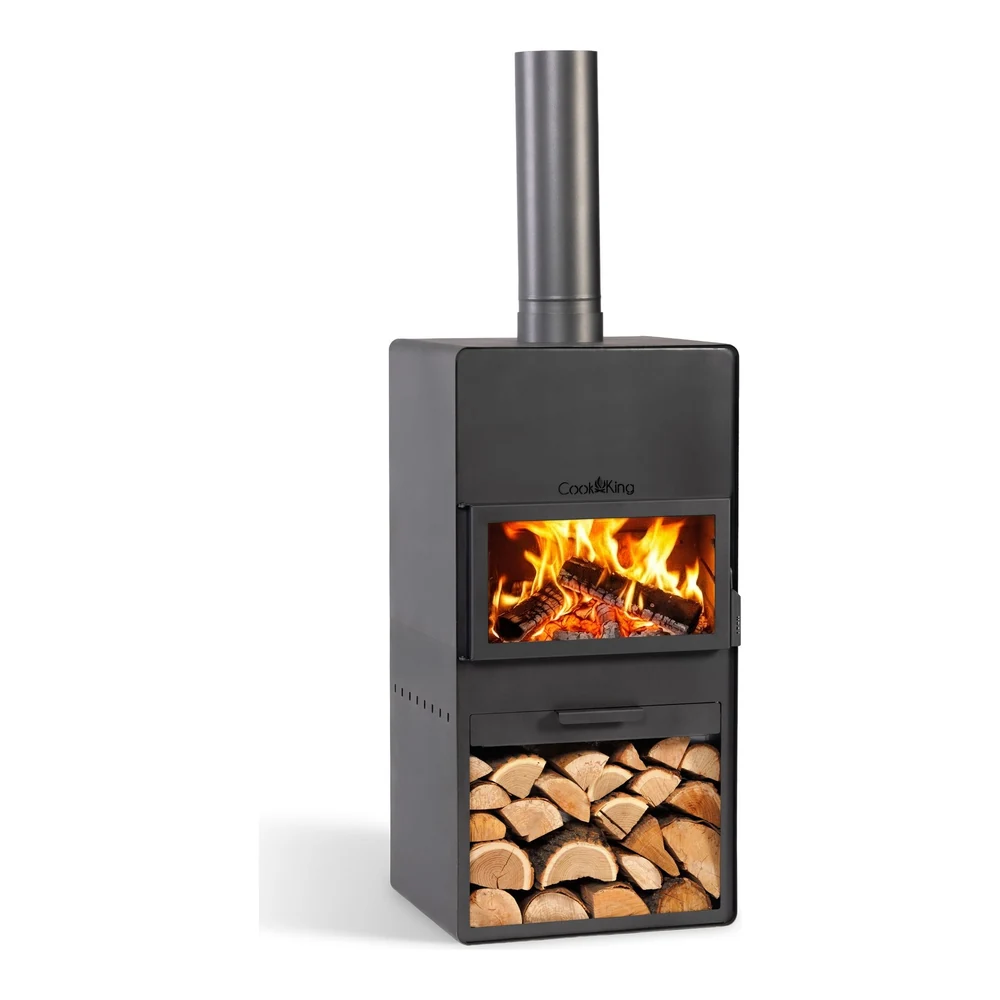 COOK KING VENTO with tempered glass - Garden Stoves